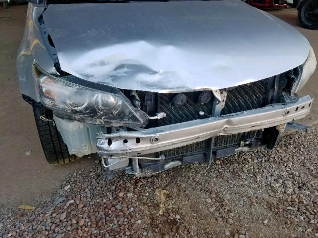 JTKJF5C78D3050490 - 2013 TOYOTA SCION TC ვერცხლისფერი ფოტო 9