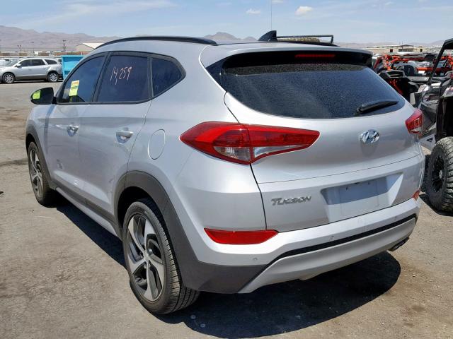 KM8J33A2XJU820198 - 2018 HYUNDAI TUCSON VAL GRAY photo 3