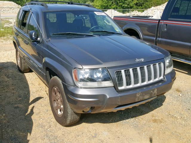 1J4GW48S94C335511 - 2004 JEEP GRAND CHER GRAY photo 1