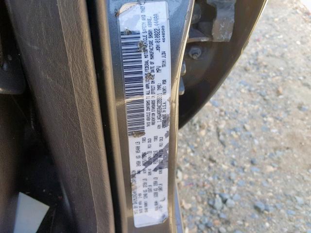 1J4GW48S94C335511 - 2004 JEEP GRAND CHER GRAY photo 10