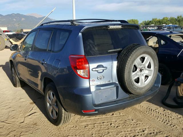 JTMBD31V175101067 - 2007 TOYOTA RAV4 LIMIT BLUE photo 3