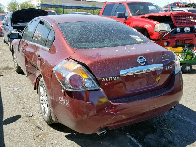 1N4AL2AP7CC259838 - 2012 NISSAN ALTIMA BAS RED photo 3