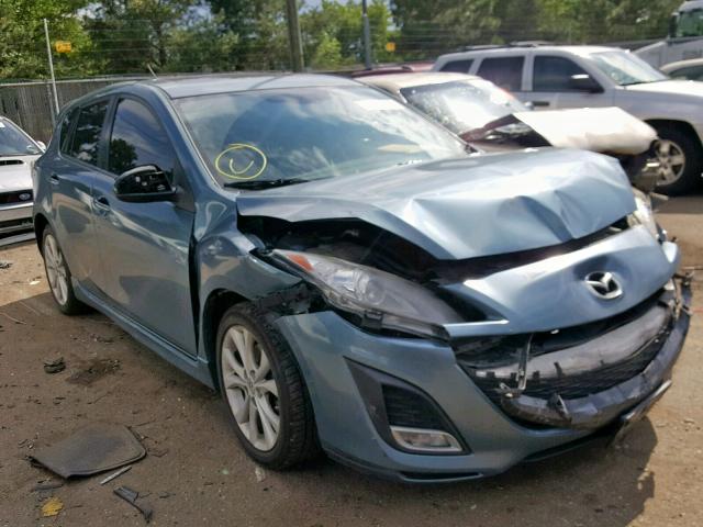 JM1BL1H56A1262140 - 2010 MAZDA 3 S BLUE photo 1