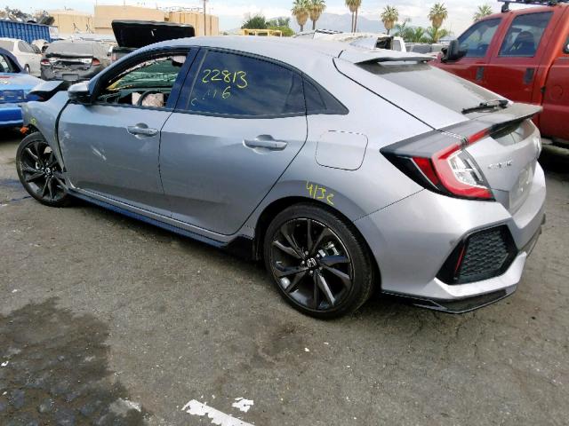 SHHFK7H49JU404999 - 2018 HONDA CIVIC SPOR GRAY photo 3