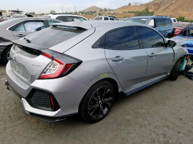 SHHFK7H49JU404999 - 2018 HONDA CIVIC SPOR GRAY photo 4