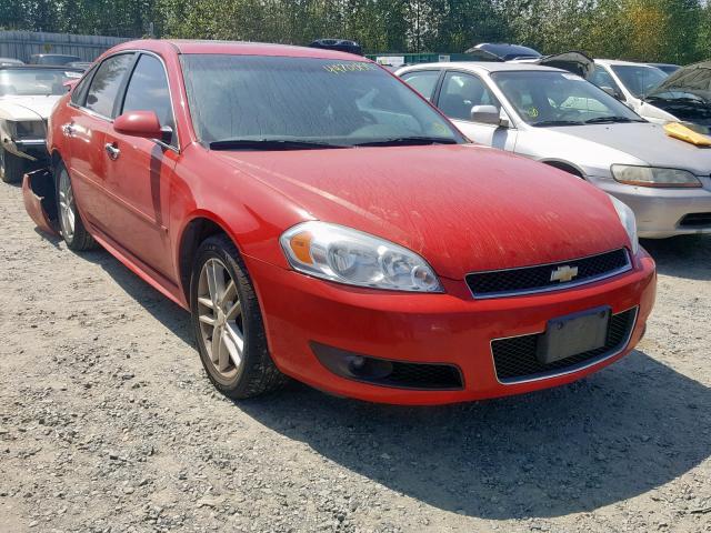 2G1WC5E31D1184630 - 2013 CHEVROLET IMPALA LTZ RED photo 1