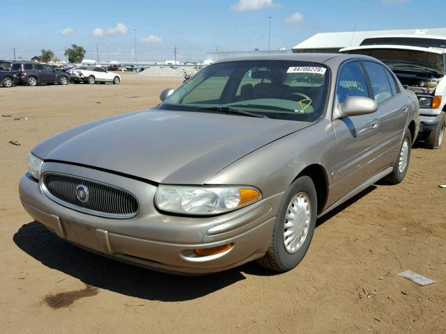 1G4HP54K514141904 - 2001 BUICK LESABRE CU GOLD photo 2