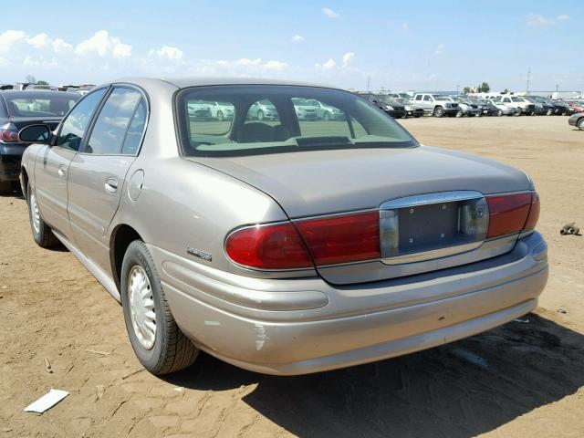 1G4HP54K514141904 - 2001 BUICK LESABRE CU GOLD photo 3