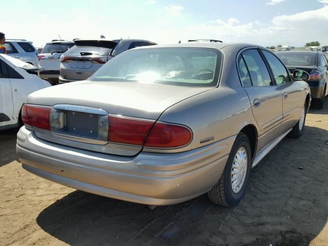 1G4HP54K514141904 - 2001 BUICK LESABRE CU GOLD photo 4