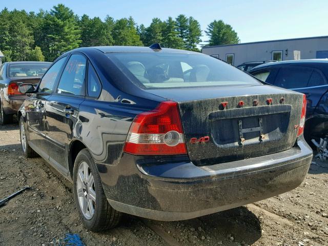 YV1MS382462163969 - 2006 VOLVO S40 2.4I BLACK photo 3