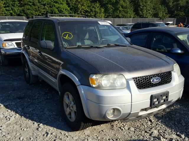 1FMYU95H26KC44199 - 2006 FORD ESCAPE HEV GRAY photo 1