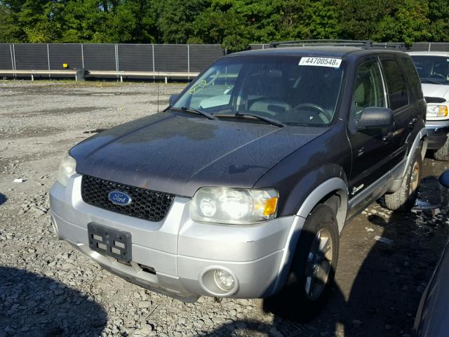 1FMYU95H26KC44199 - 2006 FORD ESCAPE HEV GRAY photo 2