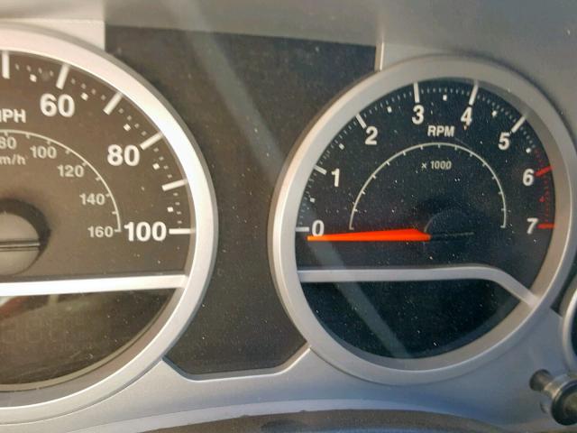 1J4GA59137L118700 - 2007 JEEP WRANGLER S წითელი ფოტო 8