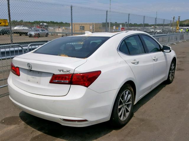 19UUB1F52JA009509 - 2018 ACURA TLX TECH WHITE photo 4