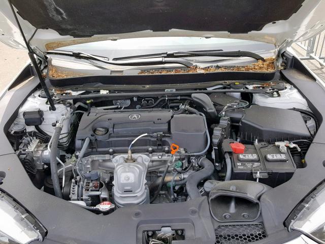 19UUB1F52JA009509 - 2018 ACURA TLX TECH WHITE photo 7