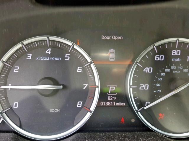 19UUB1F52JA009509 - 2018 ACURA TLX TECH WHITE photo 8