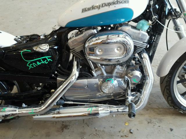 1HD4CR217GC427749 - 2016 HARLEY-DAVIDSON XL883 SUPE WHITE photo 7