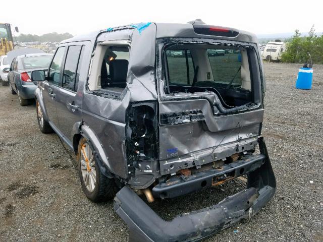 SALAK2D46BA585860 - 2011 LAND ROVER LR4 HSE LU GRAY photo 3