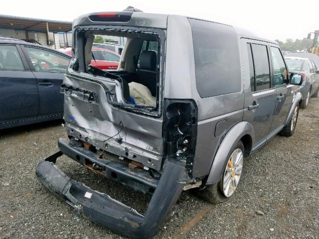 SALAK2D46BA585860 - 2011 LAND ROVER LR4 HSE LU GRAY photo 4