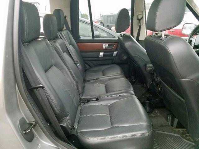 SALAK2D46BA585860 - 2011 LAND ROVER LR4 HSE LU GRAY photo 6