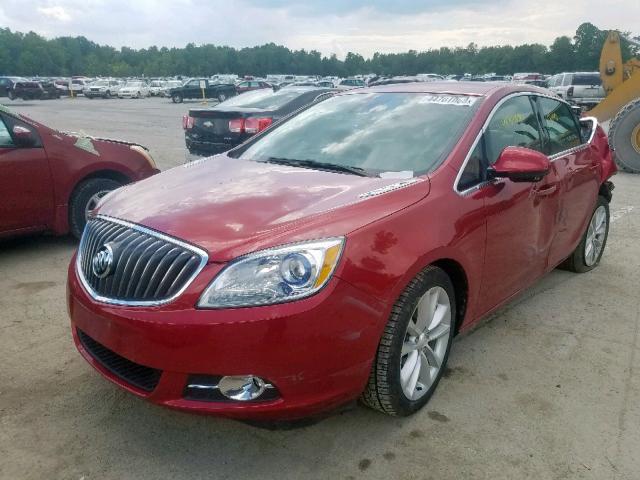 1G4PR5SK0F4218677 - 2015 BUICK VERANO CON RED photo 2