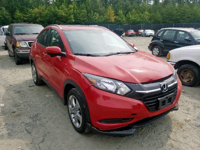 3CZRU6H76GM767157 - 2016 HONDA HR-V EXL RED photo 1