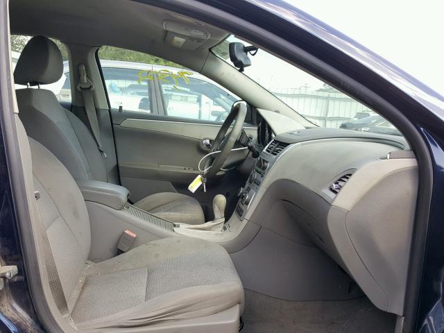 1G1ZC5EB6A4108955 - 2010 CHEVROLET MALIBU 1LT BLUE photo 5