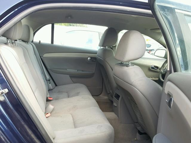 1G1ZC5EB6A4108955 - 2010 CHEVROLET MALIBU 1LT BLUE photo 6