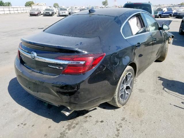 2G4GL5EX9H9117419 - 2017 BUICK REGAL SPOR BLACK photo 4