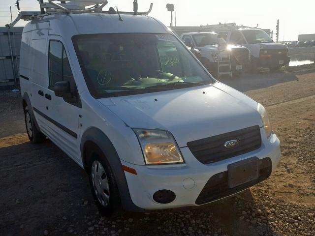 NM0LS7BN5DT141253 - 2013 FORD TRANSIT CO WHITE photo 1