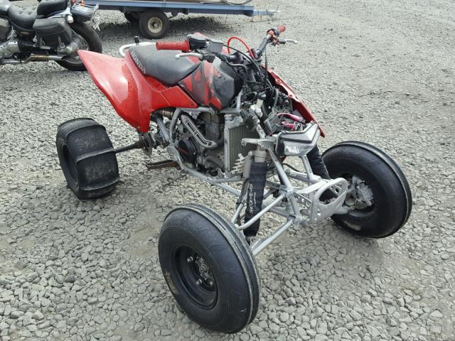 JH2TE32096K004663 - 2006 HONDA TRX450 ER RED photo 1