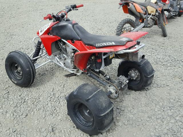 JH2TE32096K004663 - 2006 HONDA TRX450 ER RED photo 3