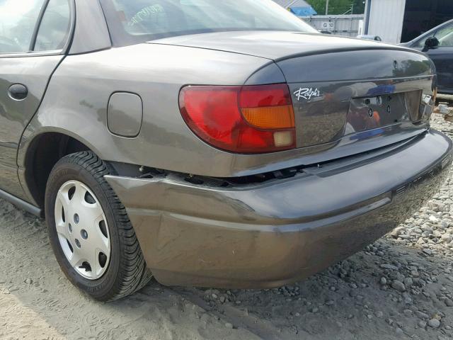 1G8ZH5283YZ129285 - 2000 SATURN SL1 BROWN photo 9