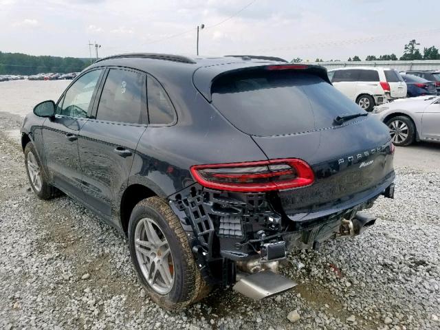 WP1AA2A52JLB20629 - 2018 PORSCHE MACAN BLACK photo 3