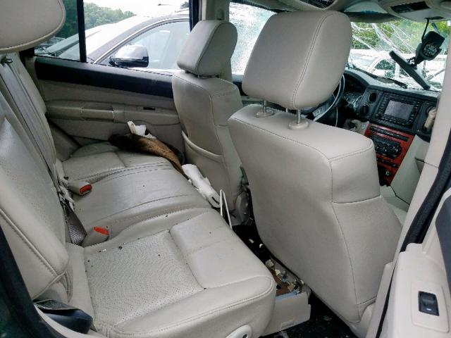 1J8HG58N76C179200 - 2006 JEEP COMMANDER GREEN photo 6