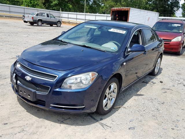1G1ZH57B884307465 - 2008 CHEVROLET MALIBU 1LT 蓝色 照片 2