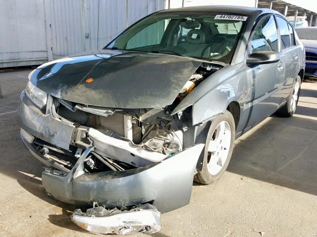 1G8AL55F47Z192206 - 2007 SATURN ION LEVEL TEAL photo 2