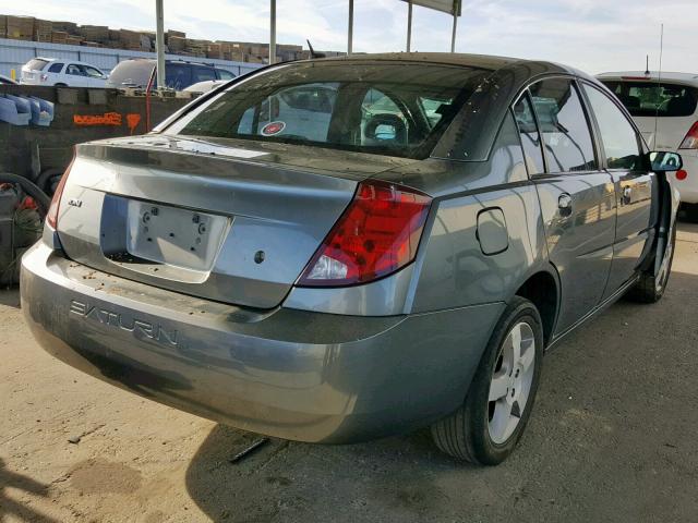 1G8AL55F47Z192206 - 2007 SATURN ION LEVEL TEAL photo 4