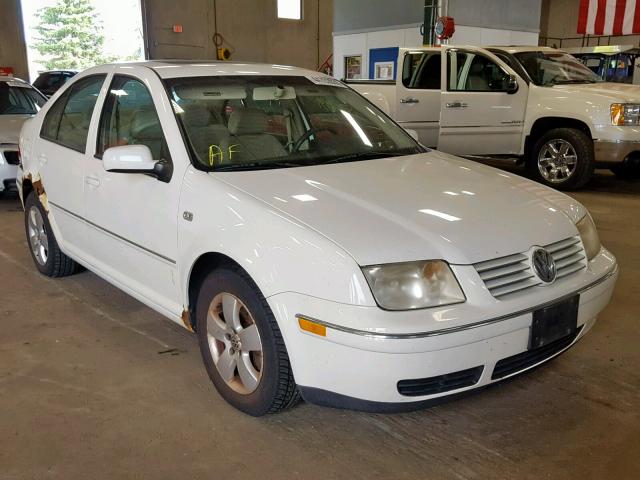 3VWSE69M74M098396 - 2004 VOLKSWAGEN JETTA GLS WHITE photo 1