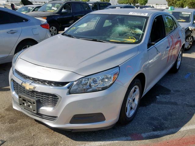 1G11C5SA2GF154868 - 2016 CHEVROLET MALIBU LIM SILVER photo 2