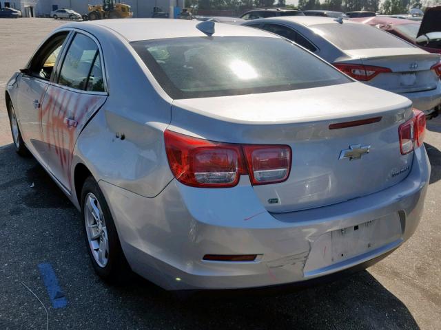 1G11C5SA2GF154868 - 2016 CHEVROLET MALIBU LIM SILVER photo 3