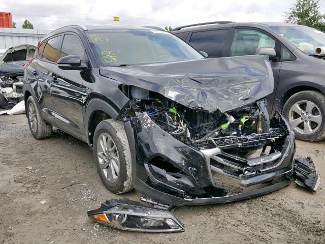 KM8J33A44JU601710 - 2018 HYUNDAI TUCSON SEL BLACK photo 1