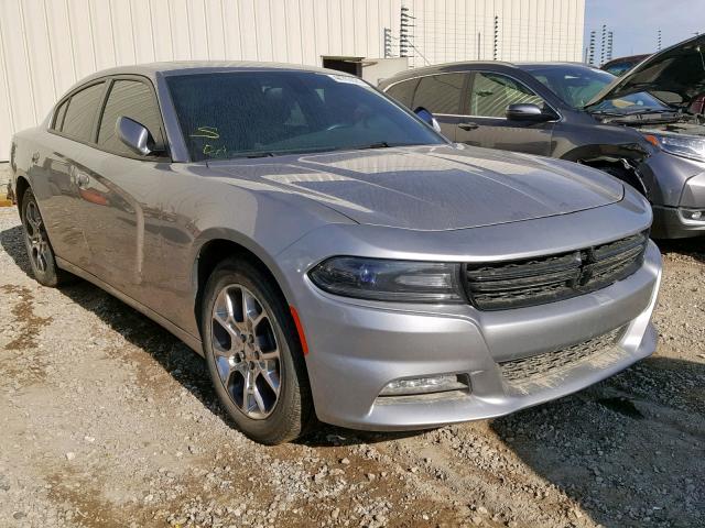 2C3CDXJG8FH852904 - 2015 DODGE CHARGER SX SILVER photo 1