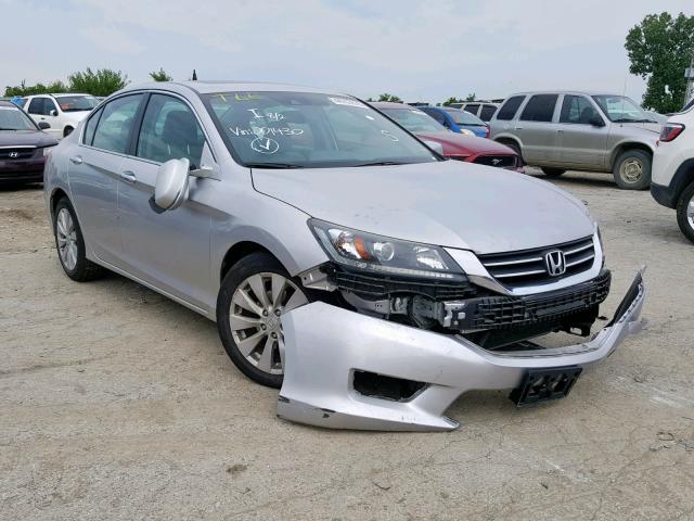 1HGCR2F88EA001430 - 2014 HONDA ACCORD EXL SILVER photo 1