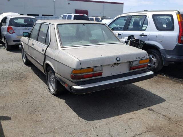 WBADC7408J1719839 - 1988 BMW 535 BASE BROWN photo 3