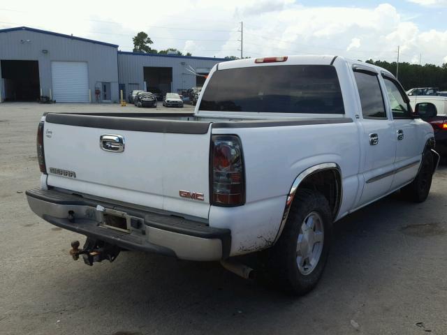 2GTEC13T751106983 - 2005 GMC NEW SIERRA WHITE photo 4