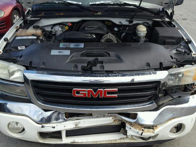 2GTEC13T751106983 - 2005 GMC NEW SIERRA WHITE photo 7