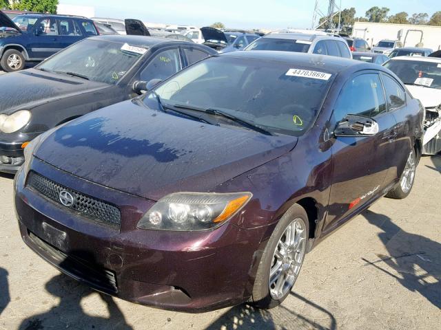 JTKDE167990286952 - 2009 TOYOTA SCION TC ბურგუნდია ფოტო 2
