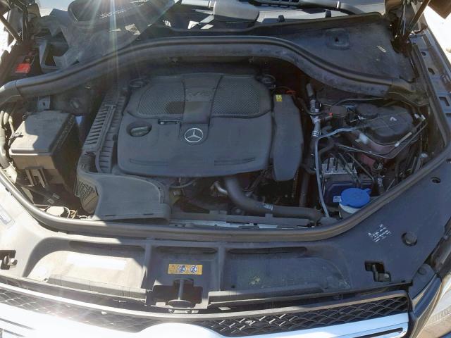 4JGDA5HB9GA739336 - 2016 MERCEDES-BENZ GLE 350 4M GRAY photo 7