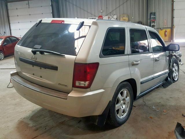 1J8GR48K48C216177 - 2008 JEEP GRAND CHER BEIGE photo 4